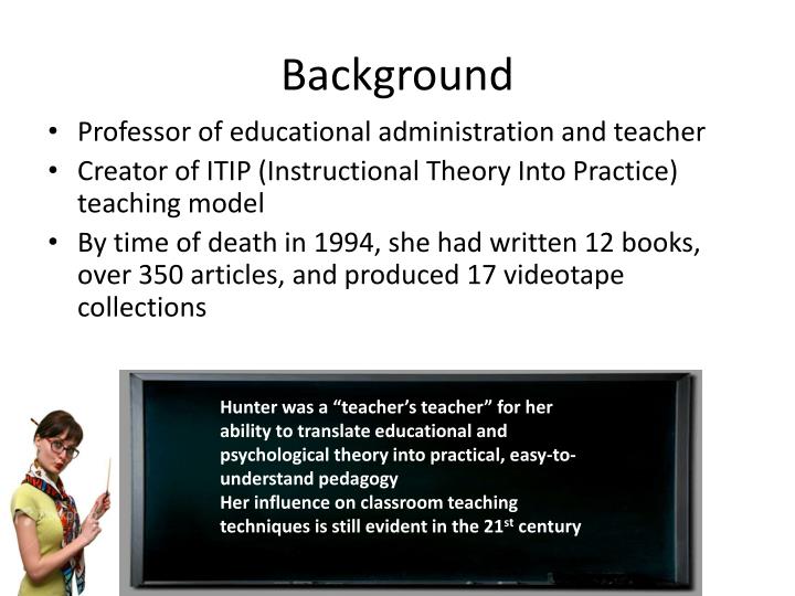 PPT - Madeline Hunter PowerPoint Presentation - ID:2187077