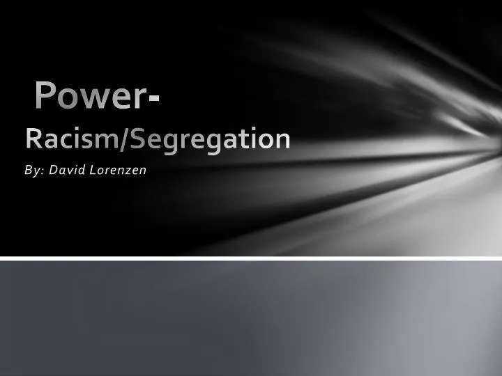 power of one racism essay power of one racism essay