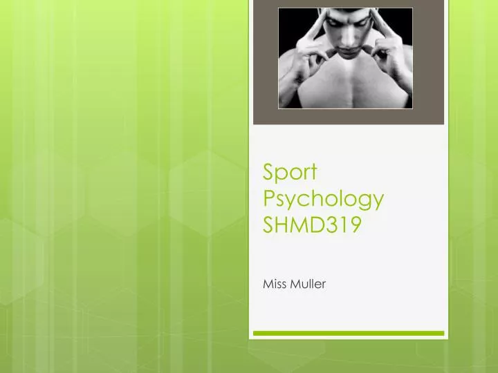 sport psychology shmd319 n.