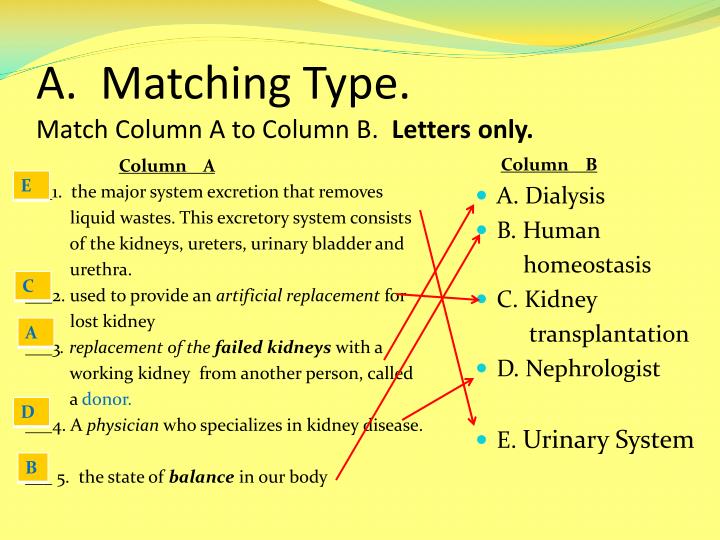 matching type matching type
