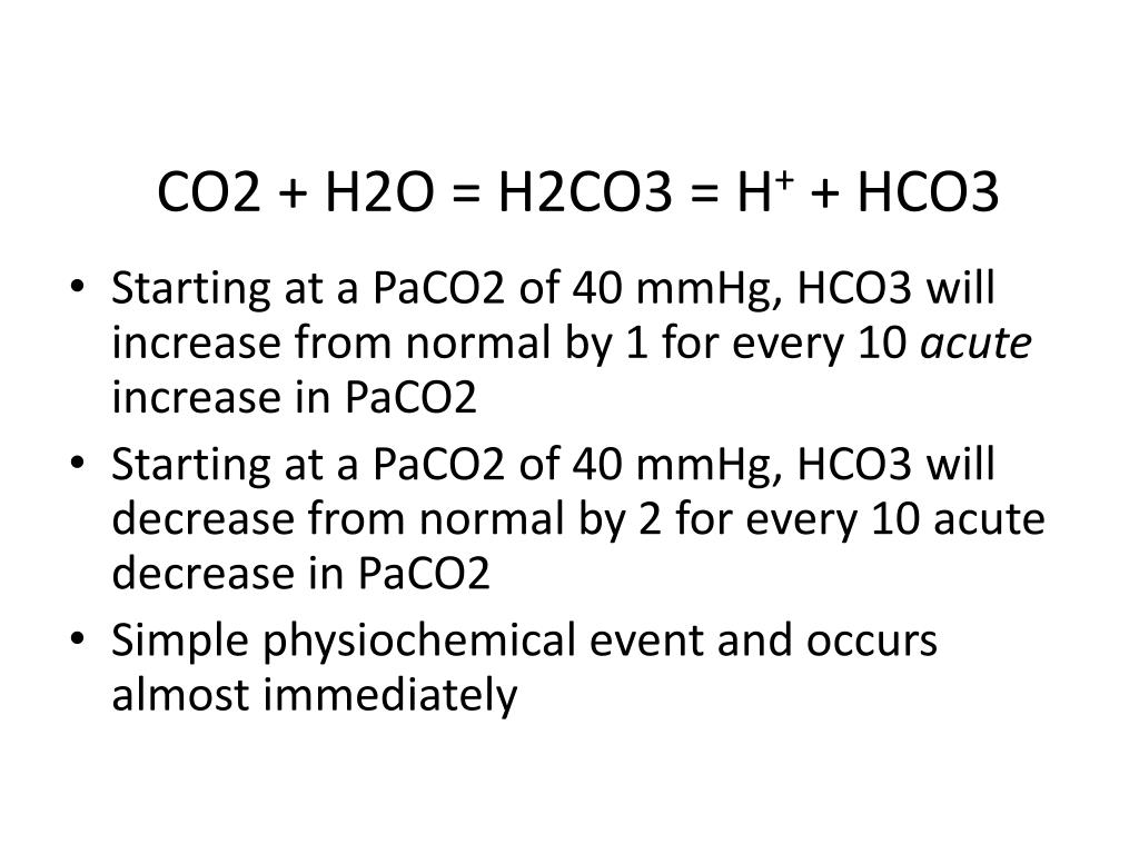 Hco3 Tco2 PPT - Ten things everyone needs to know about blood gases PowerPoint ...