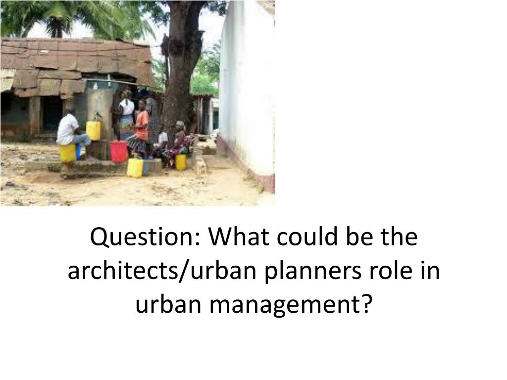 urban management research topics