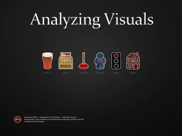 analyzing visuals n.