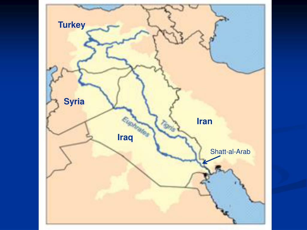 Euphrates River Maps