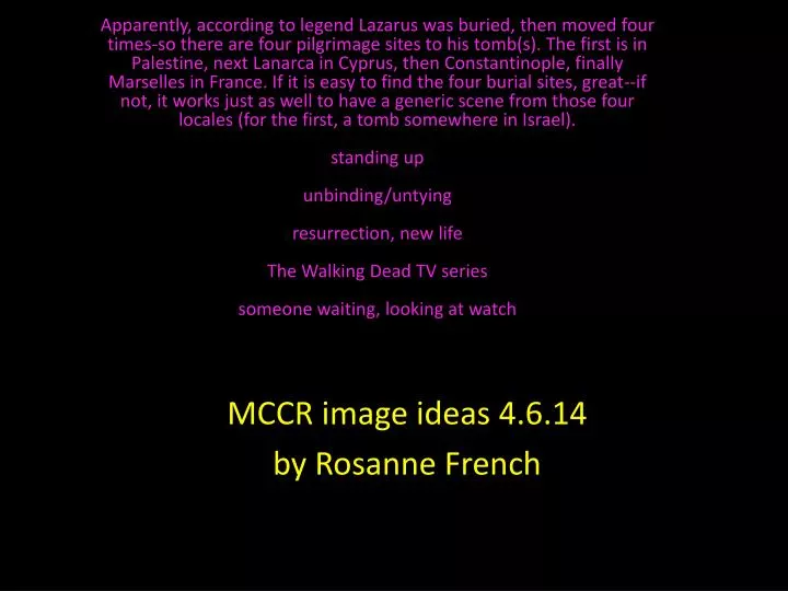 mccr image ideas 4 6 14 by rosanne french n.