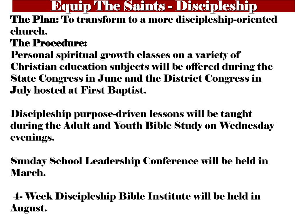 PPT - First Baptist Church Pastor D.L. Richardson, Ph.D. PowerPoint ...