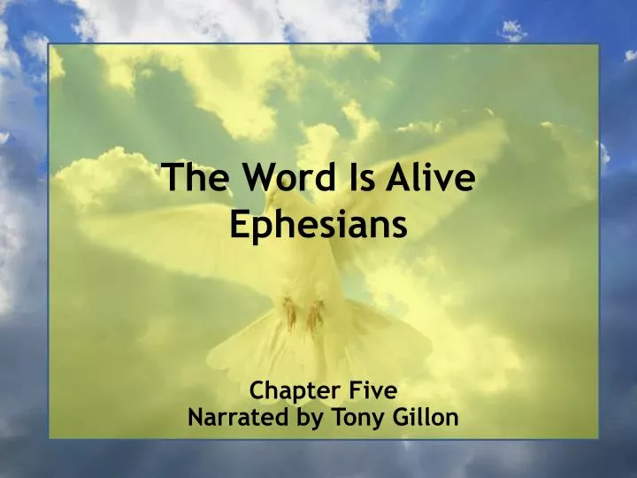 the word is alive ephesians n.