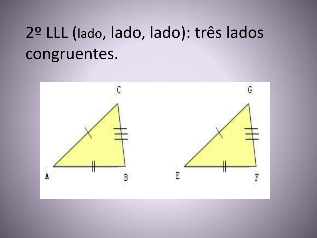 PPT - Congruência de Triângulos PowerPoint Presentation, free download -  ID:2193357