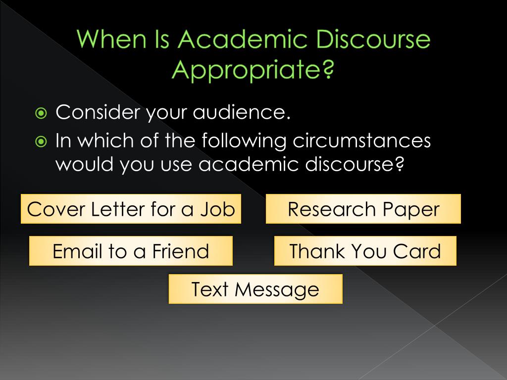 PPT Slang and Academic Discourse PowerPoint Presentation, free