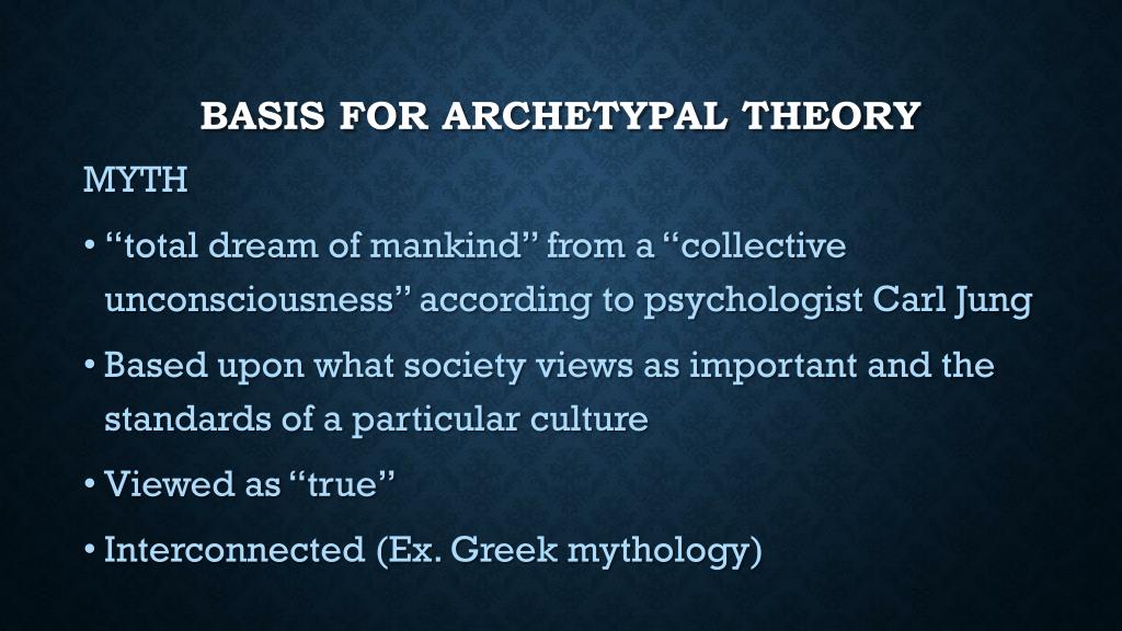 archetypal theory research paper