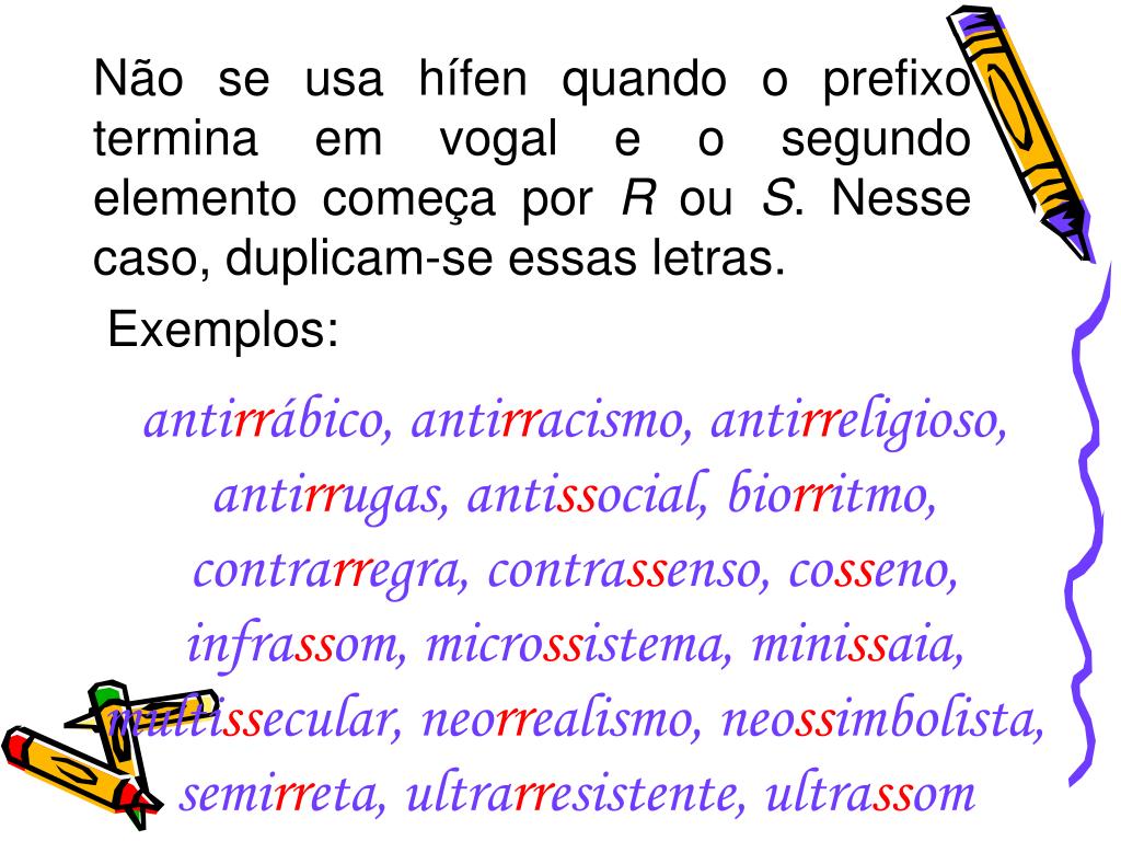 Nova ortografia - vocábulos sempre separados por meio de hífen, Nova  Ortografia