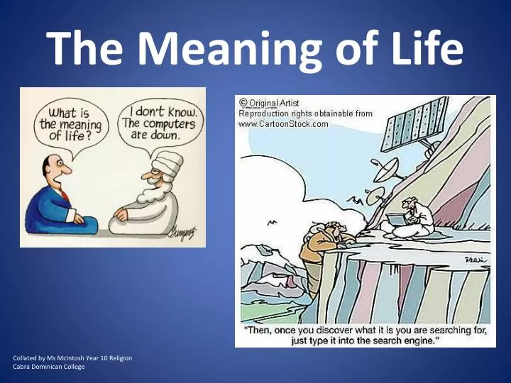 meaning of life powerpoint presentation