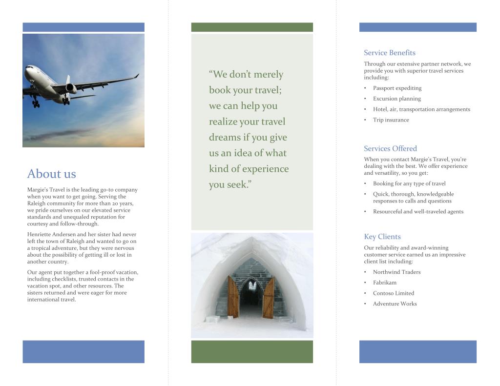margie's travel powerpoint template