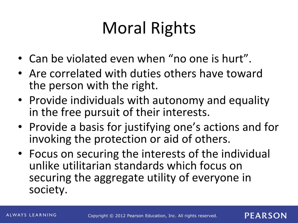 assignment of moral rights