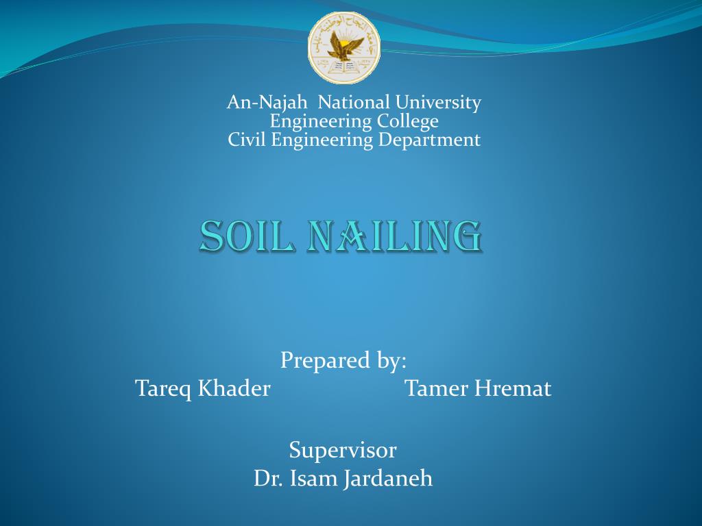 Soil Nailing - Civil Wale