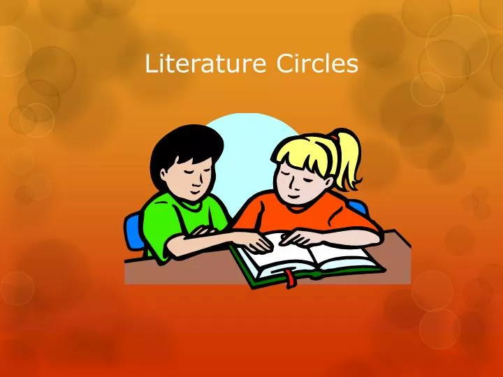 PPT Literature Circles PowerPoint Presentation, free download ID2199833