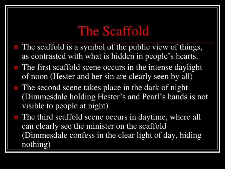 scarlet letter scaffold meaning scarlet letter scaffold meaning