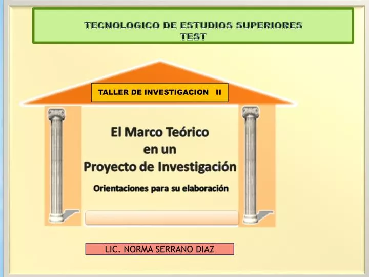 PPT - TALLER DE INVESTIGACION II PowerPoint Presentation, free download ...