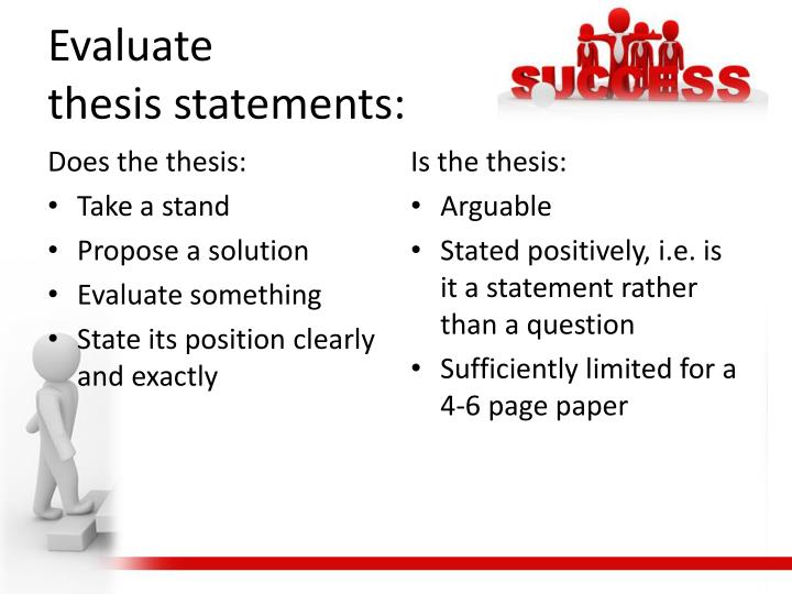 evaluating thesis statements exercises This handout describes what a thesis statement is, how thesis statements work in your writing, and how you can discover or refine one for your draft. evaluating thesis statements exercises This handout describes what a thesis statement is, how thesis statements work in your writing, and how you can discover or refine one for your draft.