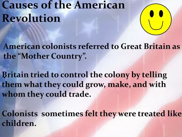 essay on what caused the american revolution