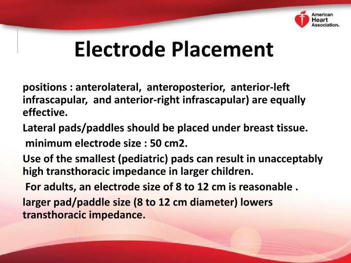 Anteroposterior Aed Placement