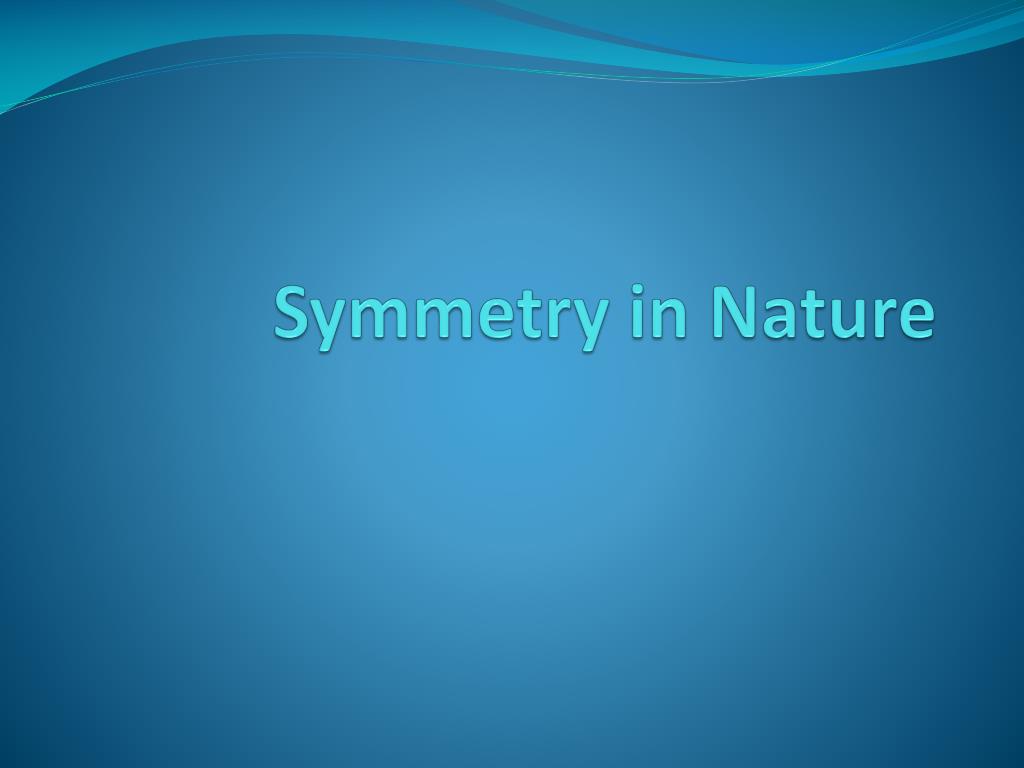 ppt symmetry in nature powerpoint presentation id 2204167 symmetry powerpoint