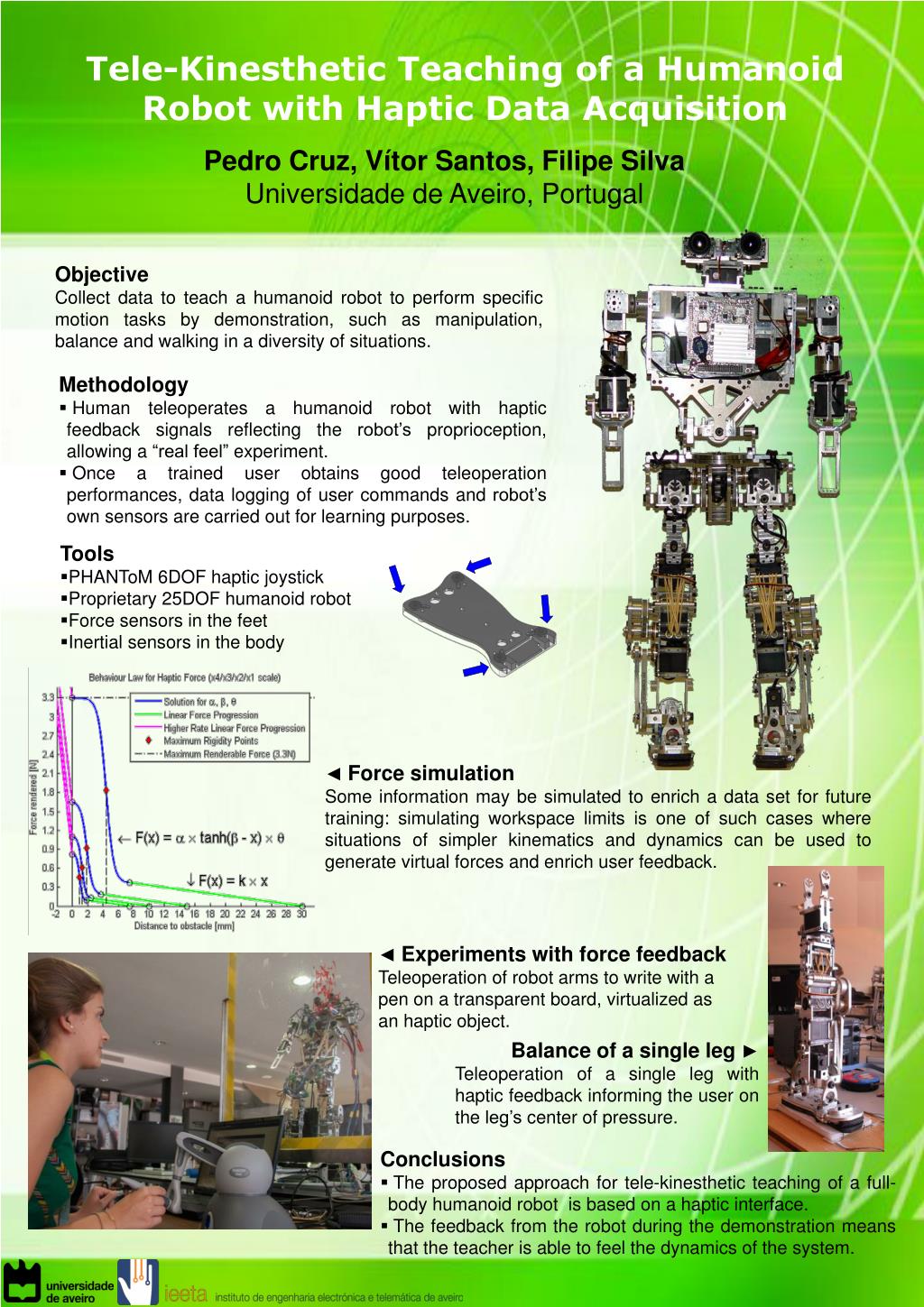 - Teaching of a Humanoid Robot with Haptic Acquisition PowerPoint Presentation - ID:2207592