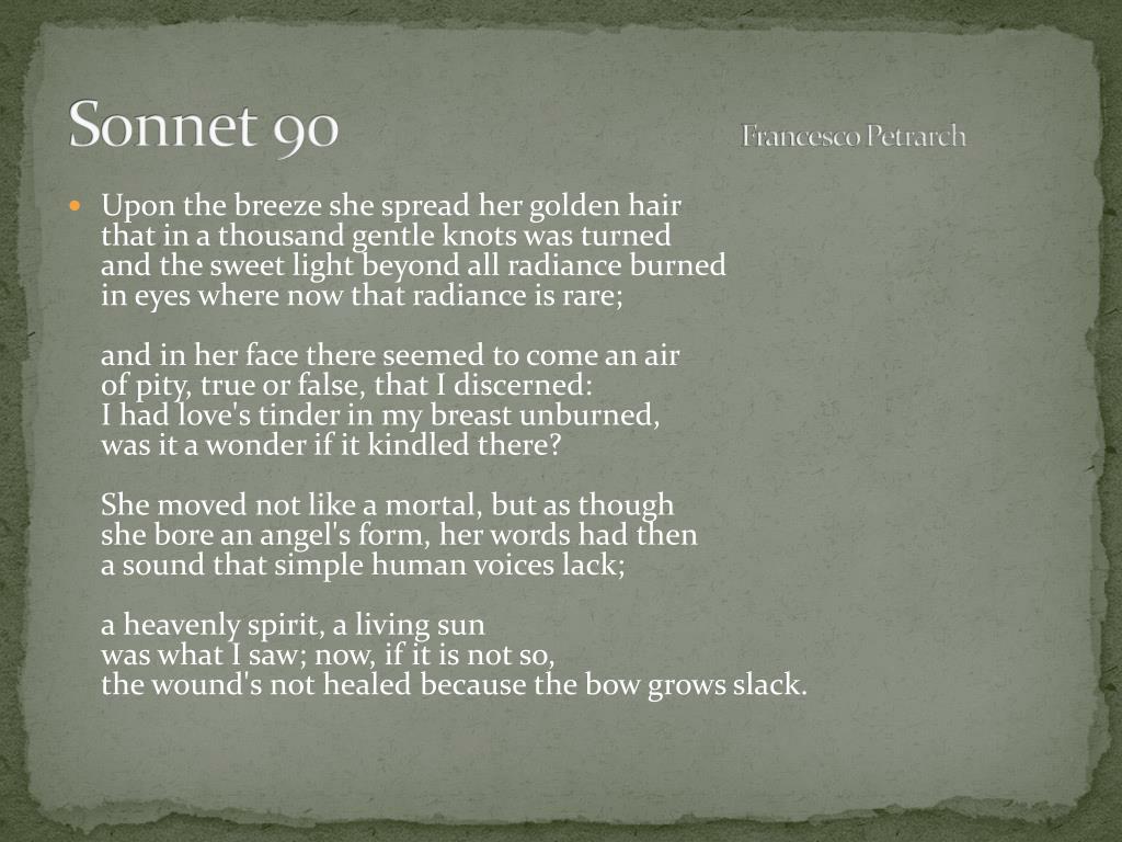 sonnet 90