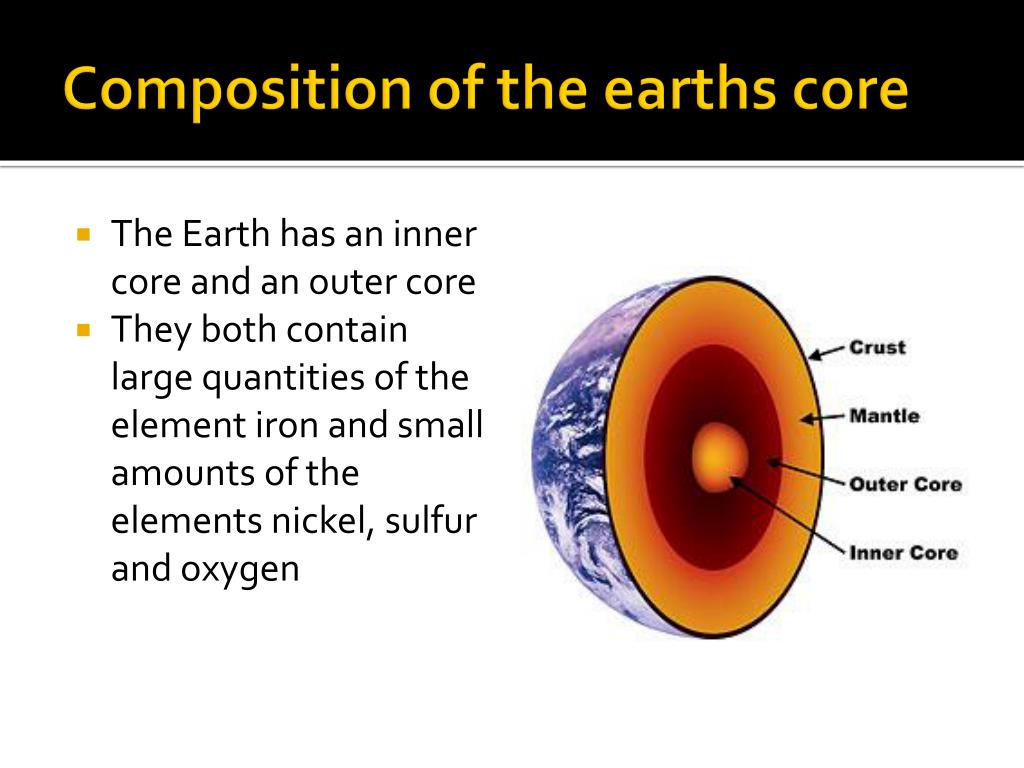 what is the earth's core made of mostly