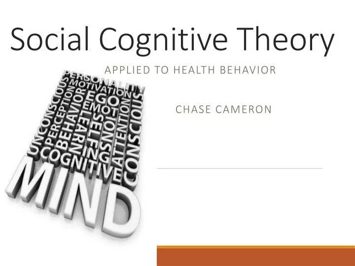 social cognitive theory n.