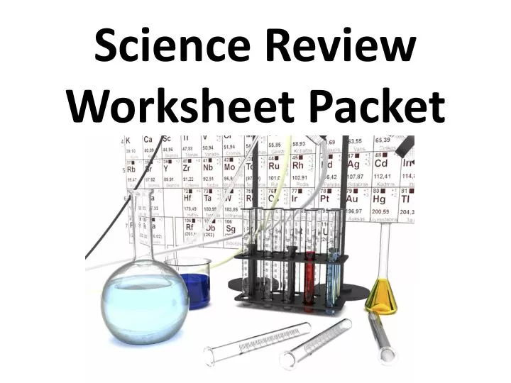 science review worksheet packet n.