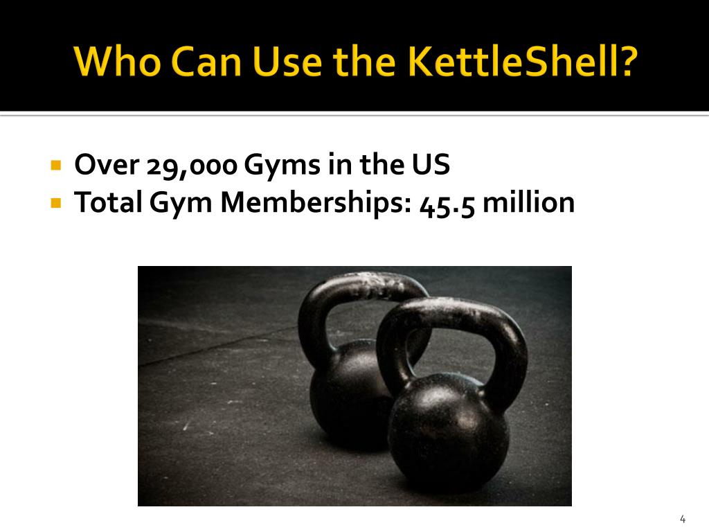 PPT - The KettleShell Transforming the World of Fitness T im Reynolds ...