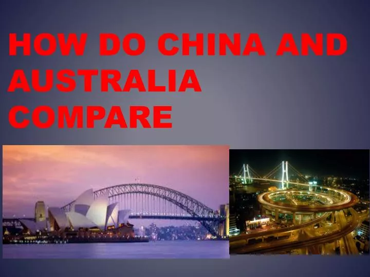 compare china and australia political system essay