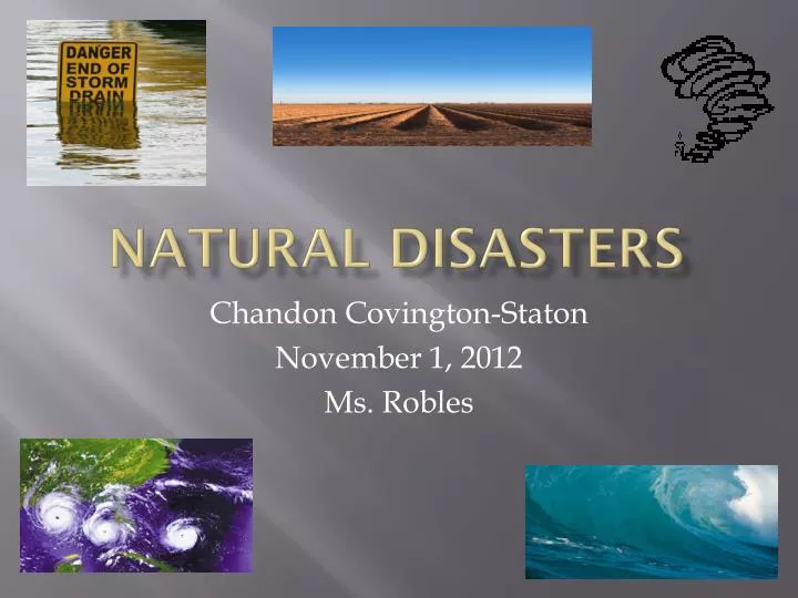 presentation natural disasters