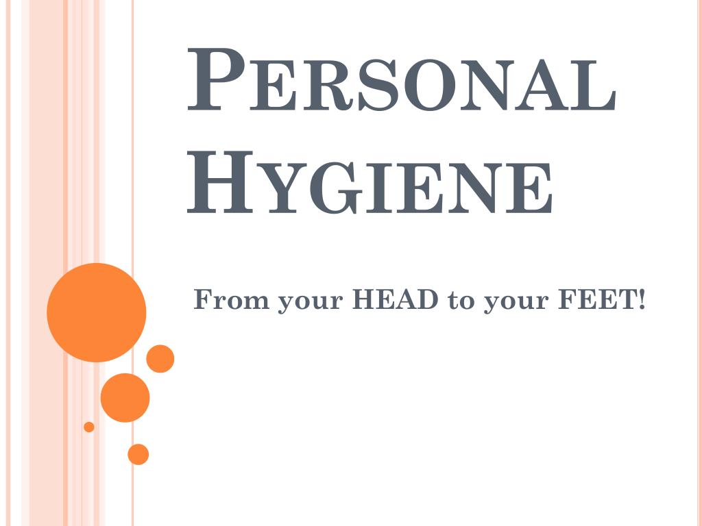 a presentation on personal hygiene