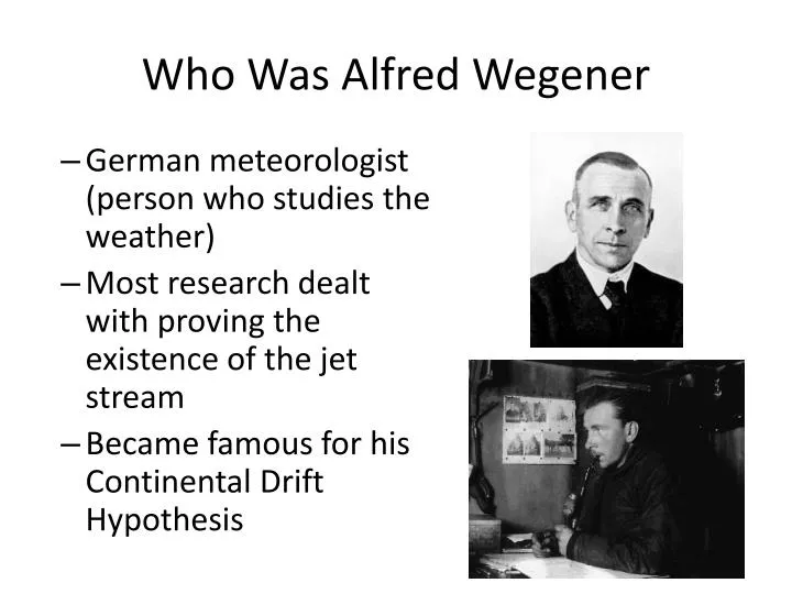 who was alfred wegener n.