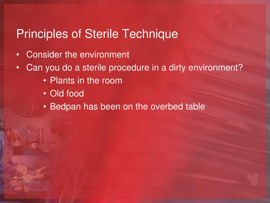 Ppt sterile technique powerpoint presentation free download id 2213243