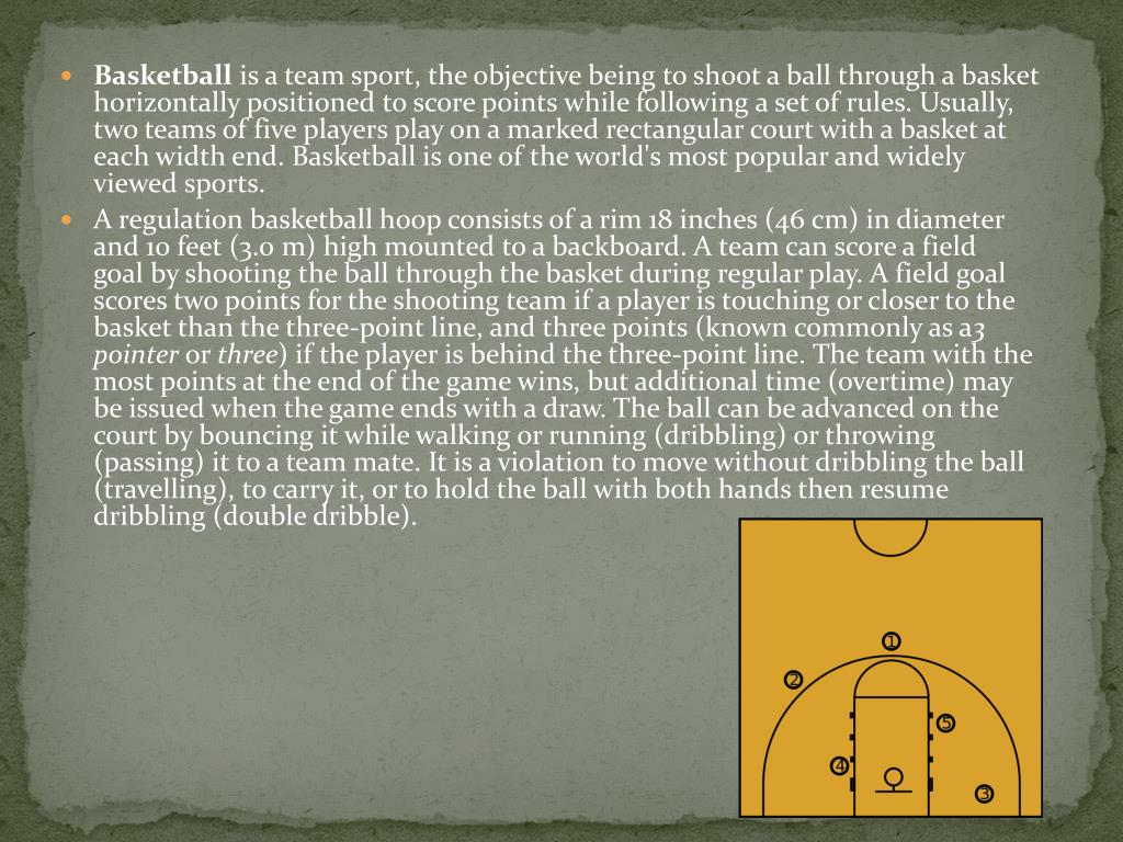 PPT Basketball PowerPoint Presentation, free download ID2213299