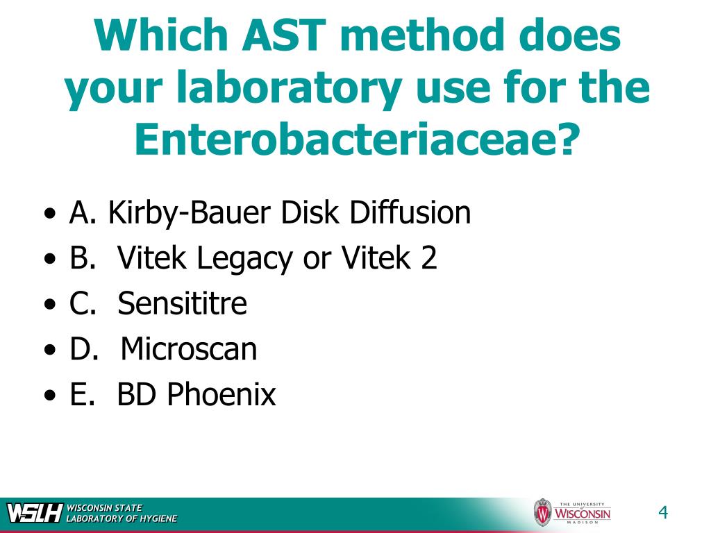 Microscan Ast Method PPT - CRE Surveillance Activities Dave Warshauer, PhD, D(ABMM) Deputy ...