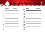 ppt presentation subtitle powerpoint presentation id 2215258 bake sale sign up sheet