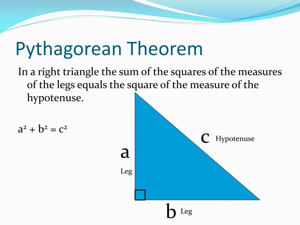 8 2 assignment the pythagorean theorem and its converse