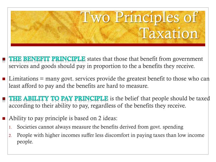 benefit principle of taxation with diagram benefit principle of taxation with diagram