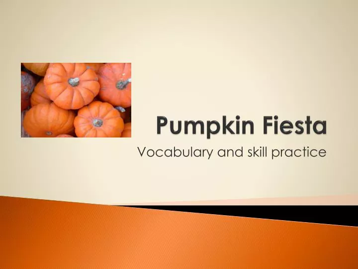 pumpkin fiesta n.