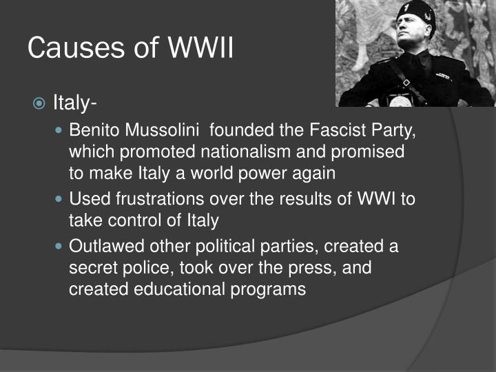 3 causes of wwii The causes of world war two can be divided into long term causes and short term causes there can be little doubt that one of the long term causes of the war was the. 3 causes of wwii The causes of world war two can be divided into long term causes and short term causes there can be little doubt that one of the long term causes of the war was the.