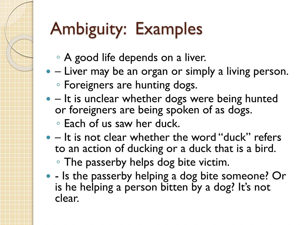 ambiguous reflection definition ambiguous reflection definition