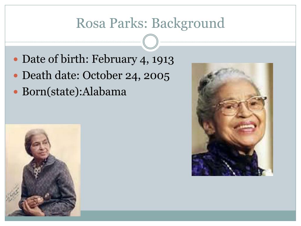 PPT - Rosa Parks and African American Segregation PowerPoint ...
