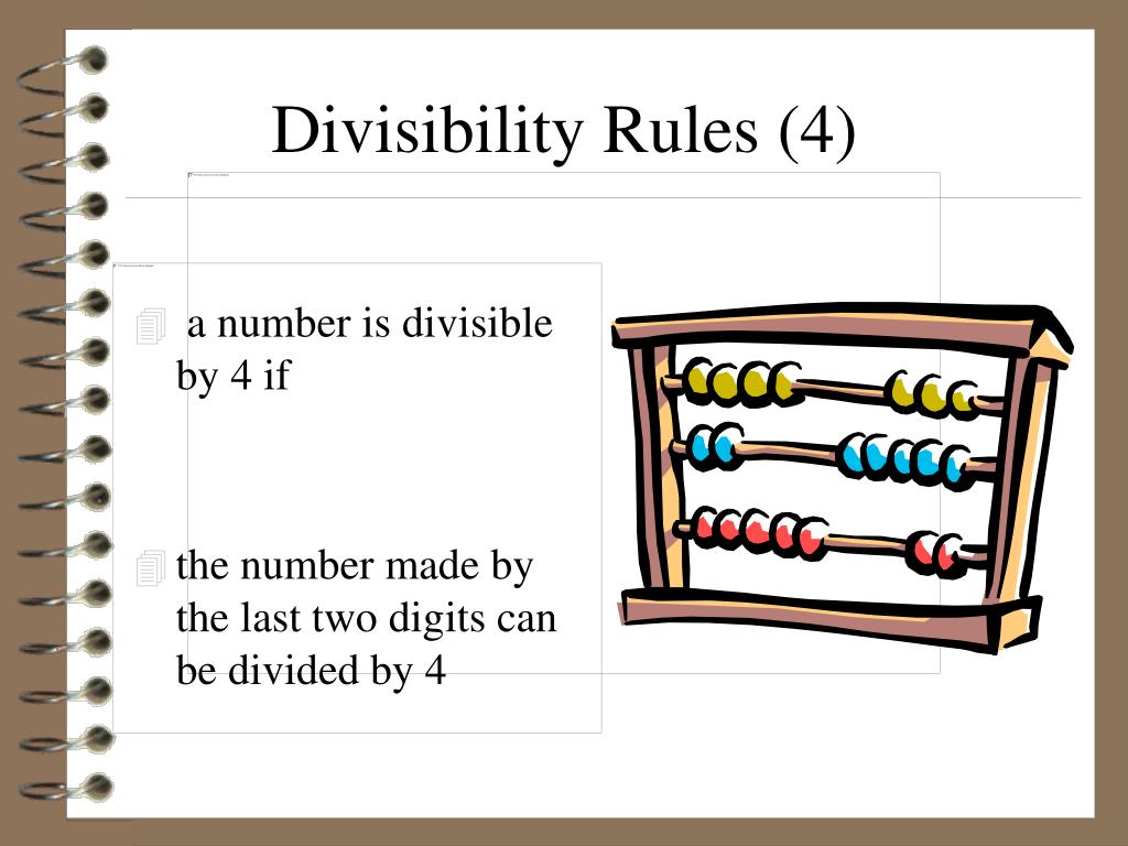 powerpoint presentation on divisibility rules