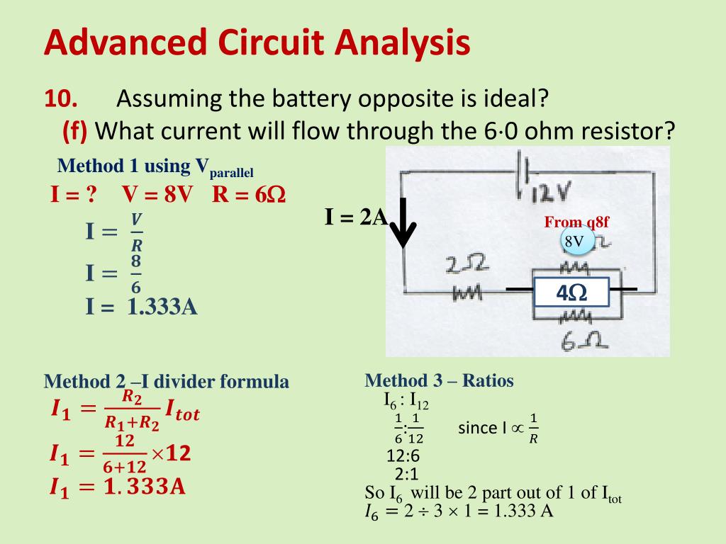 Electric Circuits 5 Advanced Circuit Analysis PowerPoint ... Circuit Diagram