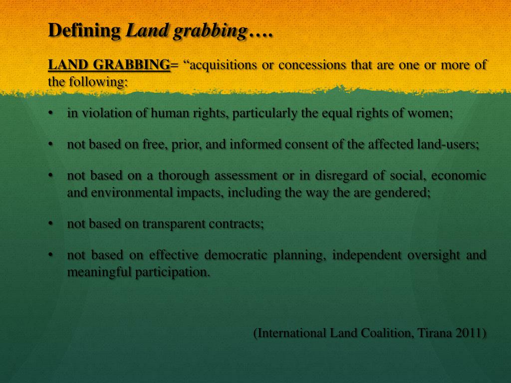 PPT LAND GRABBING PowerPoint Presentation Free Download ID 2220966 ppt-land-grabbing-powerpoint-presentation-free-download-id-2220966