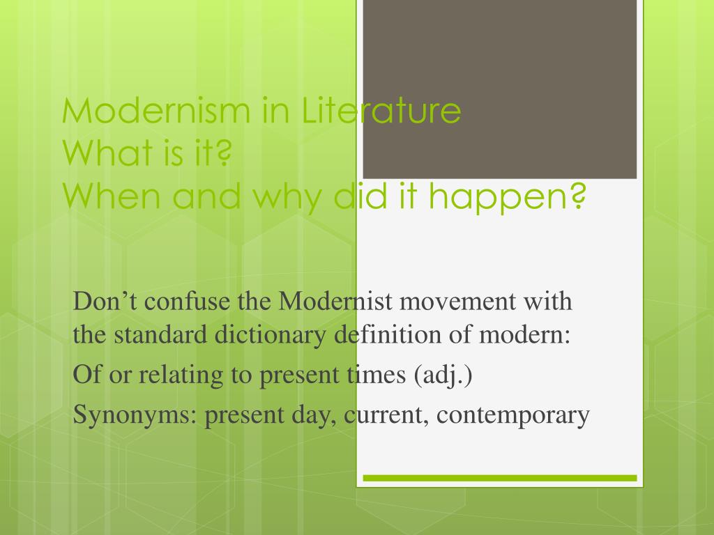 literary modernism critical essays and comparative studies